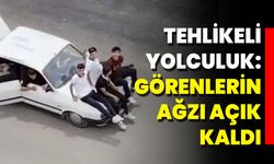 Tehlikeli Yolculuk: Görenlerin Ağzı Açık Kaldı