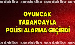 Oyuncak Tabancayla Polisi Alarma Geçirdi