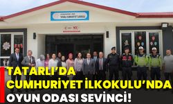 Tatarlı’da Cumhuriyet İlkokulu’nda Oyun Odası Sevinci!