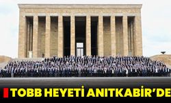 TOBB Heyeti Anıtkabir’de