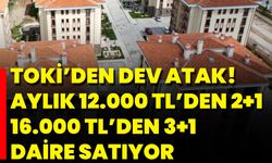 Toki’den Dev Atak! Aylık 12.000 TL’den 2+1, 16.000 TL’den 3+1 Daire Satıyor
