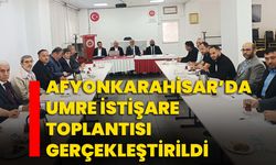 Afyonkarahisar’da umre istişare toplantısı gerçekleştirildi