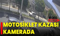 Motosiklet Kazası Kamerada
