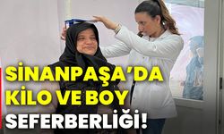 Sinanpaşa’da kilo ve boy seferberliği!