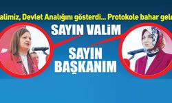 Valimiz, Devlet Analığını Gösterdi... Protokole Bahar Geldi...