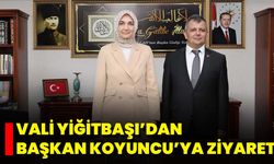 Vali Yiğitbaşı’dan Başkan Koyuncu’ya Ziyaret