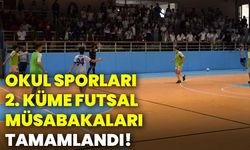 Okul sporları 2. Küme Futsal Müsabakaları tamamlandı!