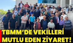 TBMM’de Vekilleri Mutlu Eden Ziyaret!