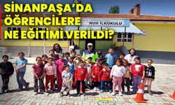Sinanpaşa’da öğrencilere ne eğitimi verildi?