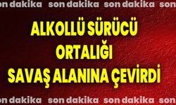 Alkollü sürücü ortalığı savaş alanına çevirdi, kazayı yaralanmadan atlattı!