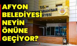 Afyon Belediyesi Neyin Önüne Geçiyor?