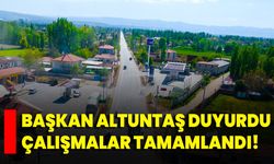 Başkan Altuntaş Duyurdu, Çalışmalar Tamamlandı!