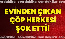 Evinden Çıkan Çöp Herkesi Şok Etti!