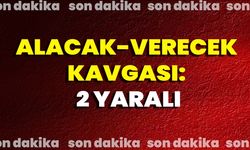 Alacak-Verecek Kavgası: 2 Yaralı