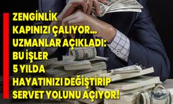 Zenginlik Kapınızı Çalıyor… Uzmanlar Açıkladı: Bu İşler 5 Yılda Hayatınızı Değiştirip Servet Yolunu Açıyor!