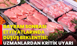 Bayram Sonrası Et Fiyatlarında Düşüş Beklentisi: Uzmanlardan Kritik Uyarı
