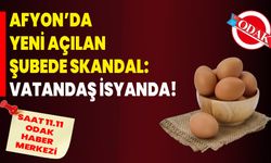 Afyon’da Yeni Açılan Şubede Skandal: Vatandaş İsyanda!
