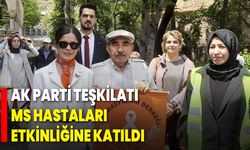 AK Parti Teşkilatı, MS Hastaları Etkinliğine Katıldı