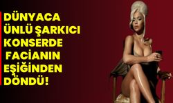 Dünyaca Ünlü Şarkıcı Konserde Facianın Eşiğinden Döndü!