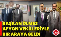 Başkan Ölmez, Afyon Vekilleriyle Bir Araya Geldi