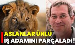 Aslanlar Ünlü İş Adamını Parçaladı!