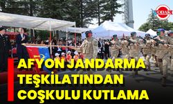 Afyon Jandarma Teşkilatından Coşkulu Kutlama