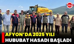 Afyon’da 2025 Yılı Hububat Hasadı Başladı
