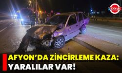 Afyon’da Zincirleme Kaza: Yaralılar Var!