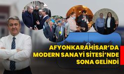 Afyonkarahisar’da Modern Sanayi Sitesi’nde Sona Gelindi
