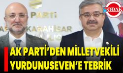 AK Parti’den Milletvekili Yurdunuseven’e Tebrik