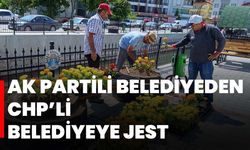 AK Partili belediyeden CHP’li belediyeye jest
