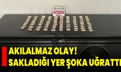 Akılalmaz Olay! Sakladığı Yer Şoka Uğrattı