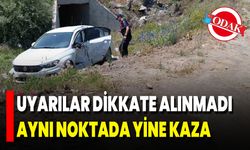 Uyarılar Dikkate Alınmadı Aynı Noktada Yine Kaza