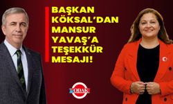 Başkan Köksal’dan Mansur Yavaş’a Teşekkür Mesajı