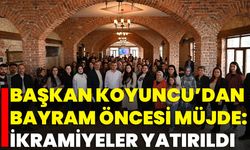 Başkan Koyuncu’dan Bayram Öncesi Müjde: İkramiyeler Yatırıldı
