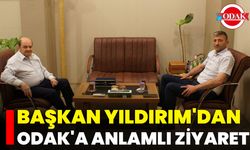 Başkan Yıldırım'dan ODAK'a Anlamlı Ziyaret