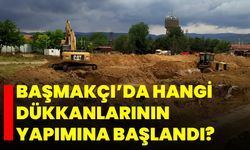 Başmakçı’da Hangi Dükkanlarının Yapımına Başlandı?