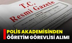 Polis Akademisinden Öğretim Görevlisi Alımı