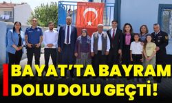 Bayat’ta Bayram Dolu Dolu Geçti!