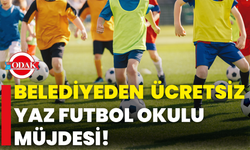 Belediyeden Ücretsiz Yaz Futbol Okulu Müjdesi!