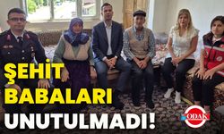 Şehit babaları unutulmadı!