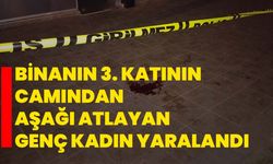 Maltepe'de binanın 3. katının camından aşağı atlayan genç kadın yaralandı