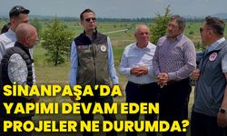 Sinanpaşa’da yapımı devam eden projeler ne durumda?