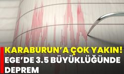 Karaburun’a Çok Yakın! Ege’de 3.5 Büyüklüğünde Deprem