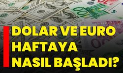 Dolar Ve Euro Haftaya Nasıl Başladı?