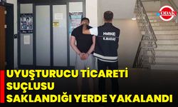Uyuşturucu Ticareti Suçlusu Saklandığı Yerde Yakalandı
