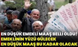 En Düşük Emekli Maaş Belli Oldu! Emeklinin Yüzü Gülecek, En Düşük Maaş Bu Kadar Olacak!
