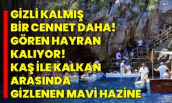 Gizli Kalmış Bir Cennet Daha! Gören Hayran Kalıyor! Kaş ile Kalkan Arasında Gizlenen Mavi Hazine