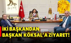İki Başkandan Başkan  Köksal’a Ziyaret!