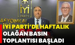 İyi Parti’de Haftalık Olağan Basın Toplantısı Başladı